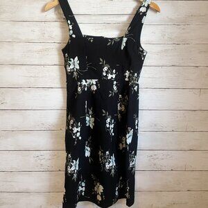 Dynamite Floral Mini Dress with Zipper Back